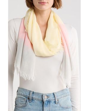 La Fiorentina Ombré Scarf - White