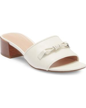 Cole Haan Cailyn Bow Slide Sandal - White