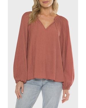 Matty M Dawson Tie Top - Red