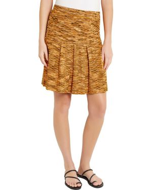 Misook Drop Pleat Tweed Knit Minidress - Multicolor