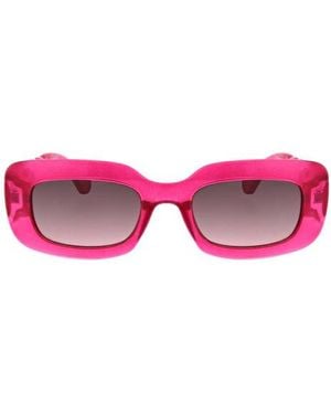 BCBGMAXAZRIA 49Mm Twist Oval Sunglasses - Pink