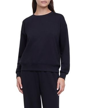 Three Dots Lana Relaxed Fit Pullover - Blue
