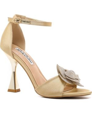 Lady Couture Cher Ankle Strap Sandal - Metallic