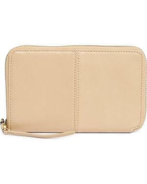 Hobo International Rave Leather Wallet - Natural