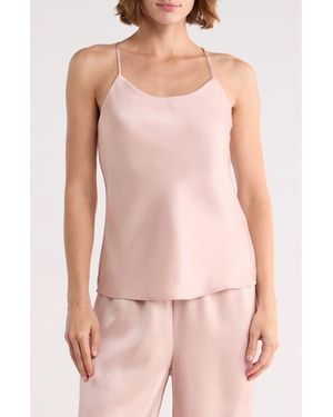 Leith Satin Cami Top - Pink