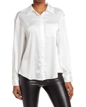 Walter Baker Bella Patch Pocket Shirt - White