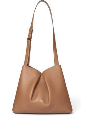 Rag & Bone Large Bloom Leather Crossbody Bag - Brown