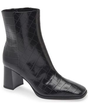 Nordstrom Rack Normandy Block Heel Bootie - Black