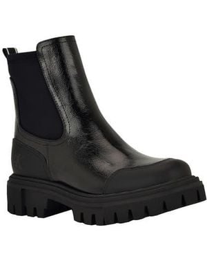 Calvin Klein Remola Lug Chelsea Boot - Black