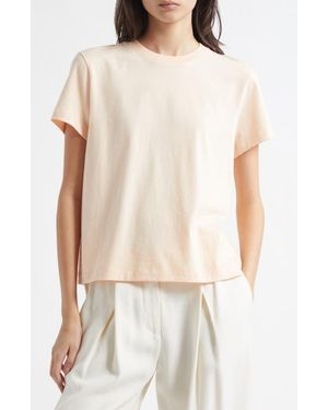 Vince Pima Cotton Crewneck T-Shirt - White