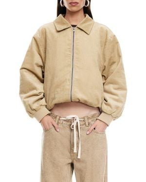 Lioness Corduroy Bomber Jacket - Natural