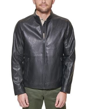 Dockers Mens James Faux Leather Jacket Regular Big And Tall | Sri Lanka