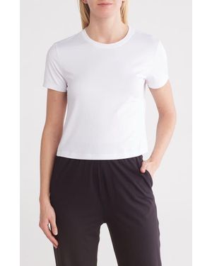 X By Gottex Mesh Back T-Shirt - White