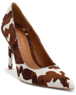 Steve Madden Reya Genuine Calf Hair Pump - Brown