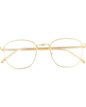 Kimeze 50Mm Round Optical Glasses - Brown