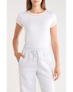 90 Degrees Super Soft Synergy Crewneck T-Shirt - White