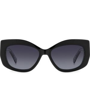Kate Spade Frida 54Mm Gradient Square Sunglasses - Blue