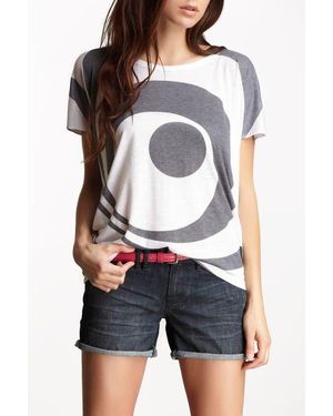 Go Couture Printed T-Shirt - Gray