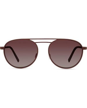 Eco Aviator Sunglasses - Brown