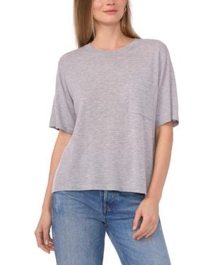 Halogen® Pocket T-Shirt - Gray