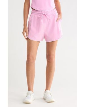 90 Degrees Lightstreme True Pace Running Shorts - Pink
