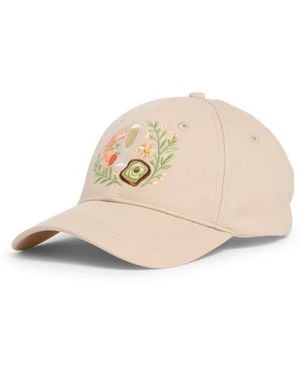 Vince Camuto Brunch Embroidered Baseball Cap - Natural