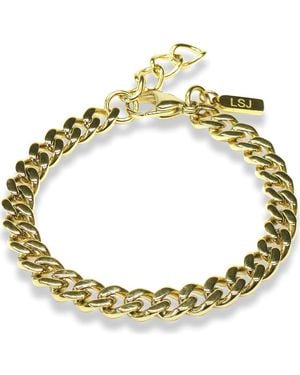 Liza Schwartz Miami Chain Link Bracelet - Metallic