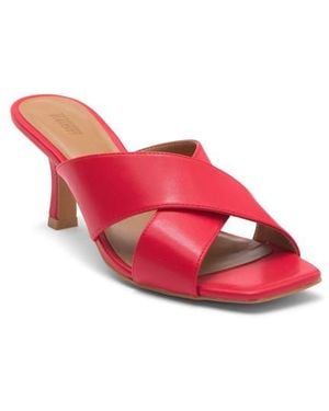 Nordstrom Rack Lauren Slide Sandal - Red