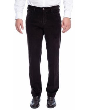 VELLAPAIS Vivor Straight Leg Pants - Black