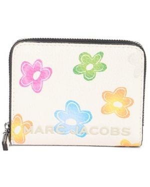 Marc Jacobs Mini Compact Leather Wallet - Multicolor