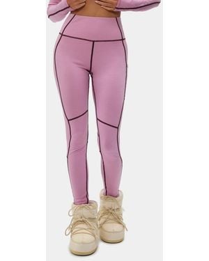 Halfdays Hallie High Waist Leggings - Pink