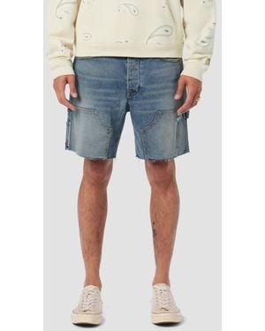 Hudson Jeans Denim Carpenter Shorts - Blue