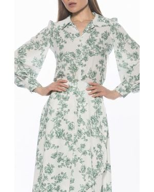 Alexia Admor Rah Covered Button-Down Top - Multicolor