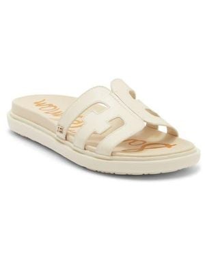 Sam Edelman Valeri Platform Slide Sandal - Natural