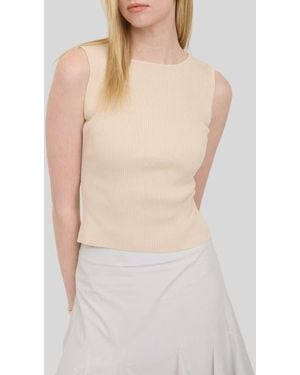 Blu Pepper Sleeveless Knit Top - Green