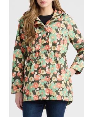 NVLT Hooded Rain Jacket - Gray