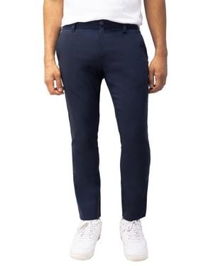 Xray Jeans Hidden Zip Pocket Twill Pants - Blue