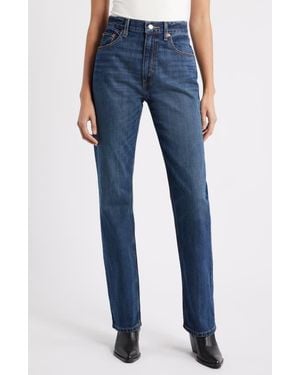 RE/DONE The Blondie High Waist Skinny Jeans - Blue