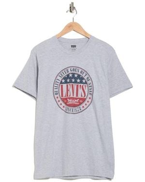 Levi's Relaxed Fit Logo Graphic T-Shirt - Gray