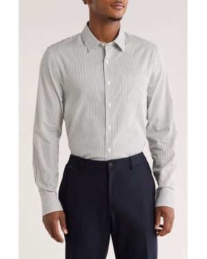 Vince Playa Cotton Button-Down Shirt - Gray