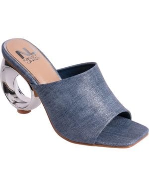 Ninety Union Jloo Slide Pump - Blue