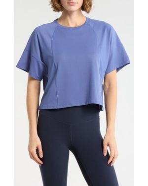 Marika Mabel Crop T-Shirt - Blue