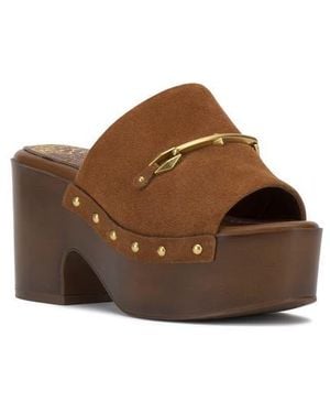 Vince Camuto Efellan Platform Sandal - Brown