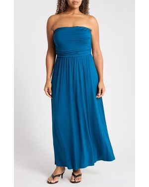WEST K Strapless Maxi Dress - Blue