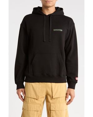 ICECREAM Display Graphic Hoodie - Black