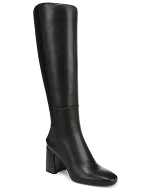 Circus by Sam Edelman Billie Knee-high Block-heel Dress Boots - Black