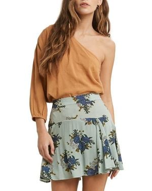 Wishlist One-Shoulder Top - Blue