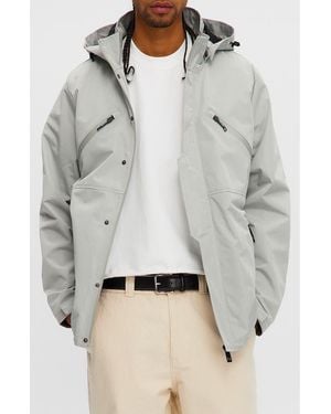Noize Hooded Windbreaker - Gray