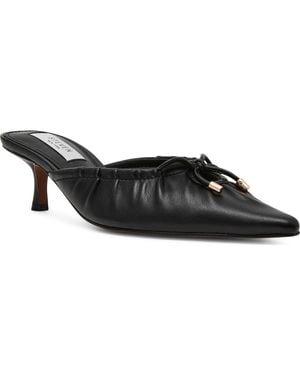 Steven New York Bonaie Kitten Heel Mule - Black