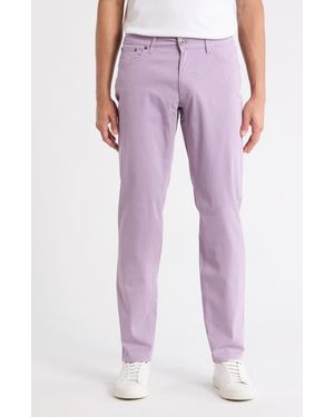 Brax Chuck Hi Flex Modern Fit Five-Pocket Pants - Purple